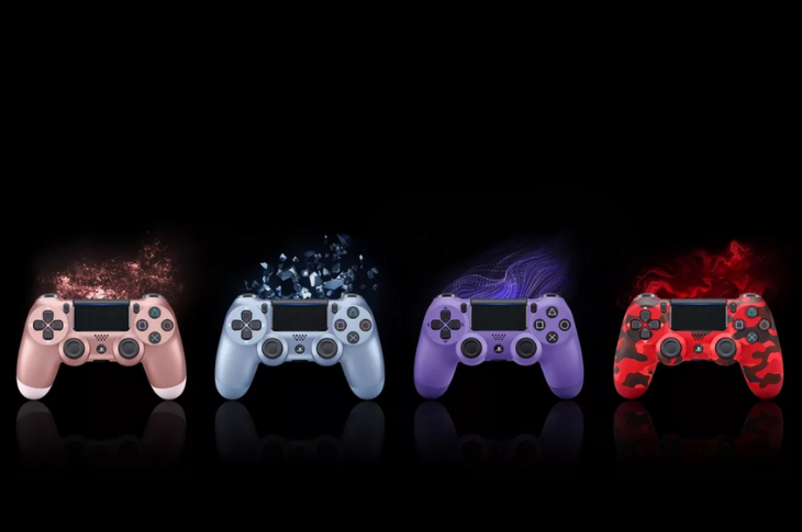 Sony lanza nuevos colores del Control inalámbrico Dualshock 4