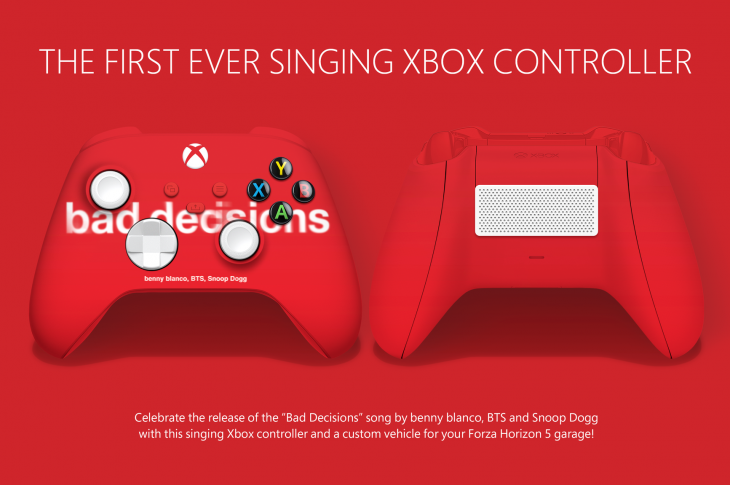 El primer control de Xbox que reproduce música de BTS y Snoop Dogg