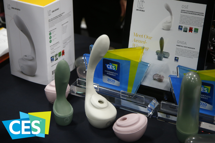 Gadgets y juguetes sexuales en CES 2020 Placer y tecnología de la mano