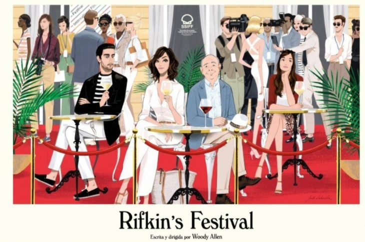 Rifkin's Festival galería interactiva del elenco y reseña