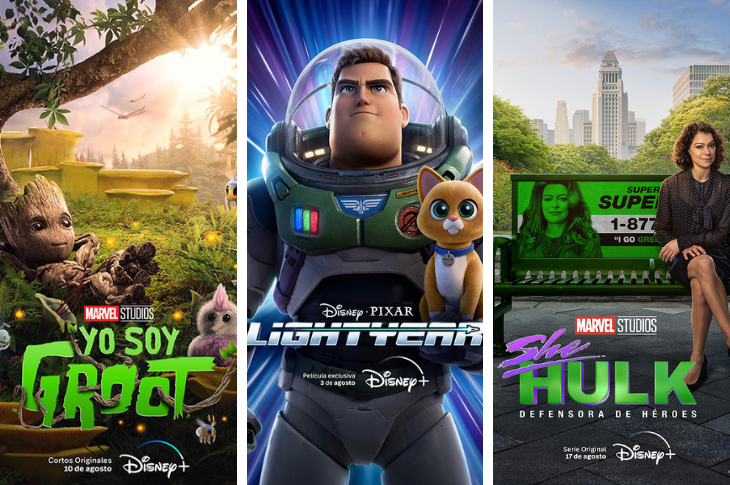 Disney Plus México estrenos para agosto de 2022
