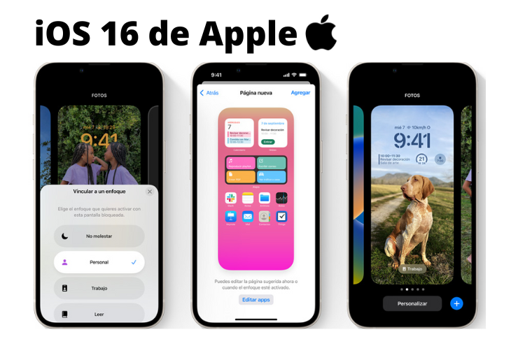 iOS 16: el nuevo sistema operativo de Apple