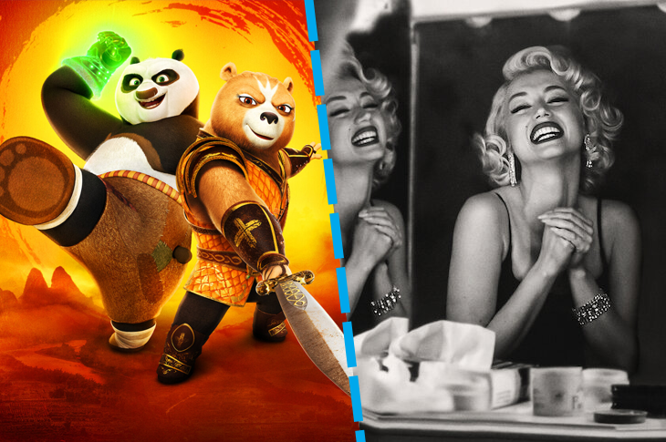 Mejores videos: Blonde, Kung Fu Panda: El Guerrero Dragón y más