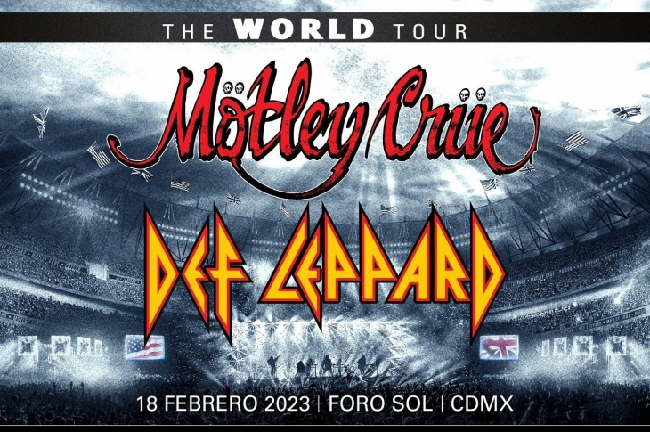 ¡Mötley Crüe y Def Leppard vienen a México en 2023!