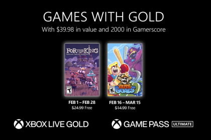 Juegos gratis de Xbox en Games with Gold para febrero de 2023