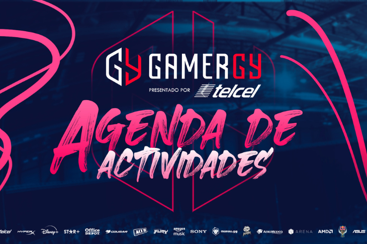 Gamergy México agenda de actividades