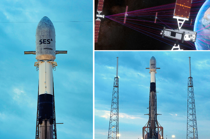 SES lanza primeros dos satélites O3b mPOWER con éxito