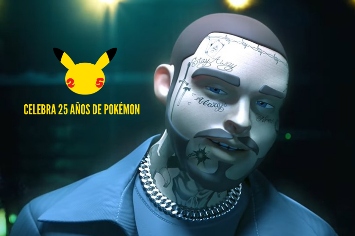 Post Malone en concierto virtual por el 25 aniversario de Pokémon