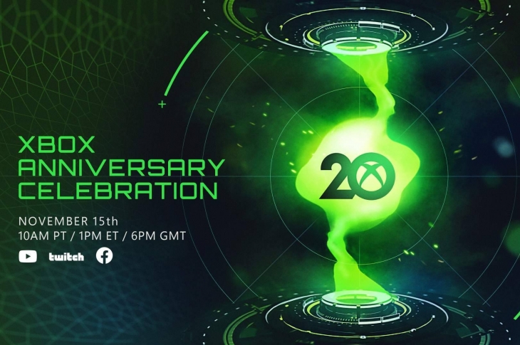 Xbox ¡Todo listo para la celebración de 20 años!
