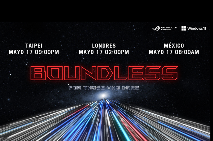 ASUS Republic of Gamers anuncia el evento virtual For Those Who Dare Boundless