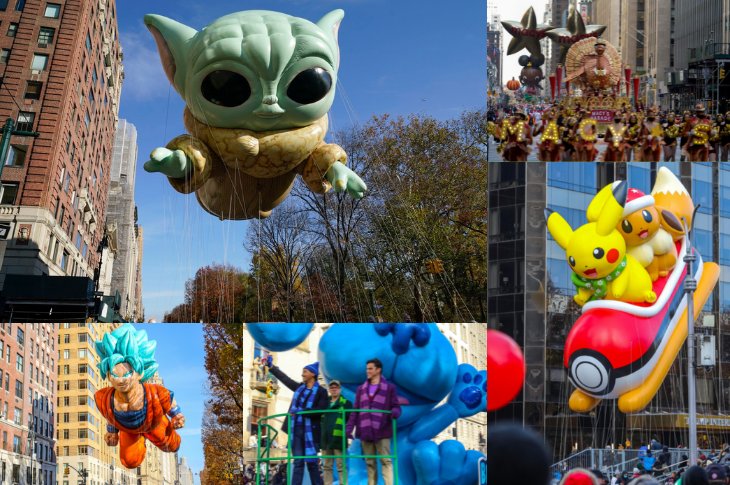 GALERÍA Las mejores fotos del Desfile de Día de Acción de Gracias de Macy's