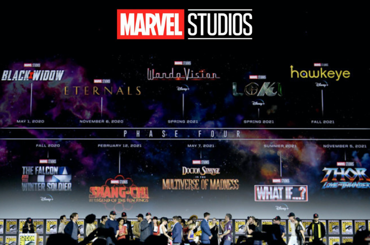 Marvel Studios presenta películas y series de la Fase 4 del MCU