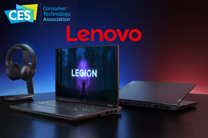 Lenovo en CES 2023 presenta las laptops para juegos más potentes del mundo