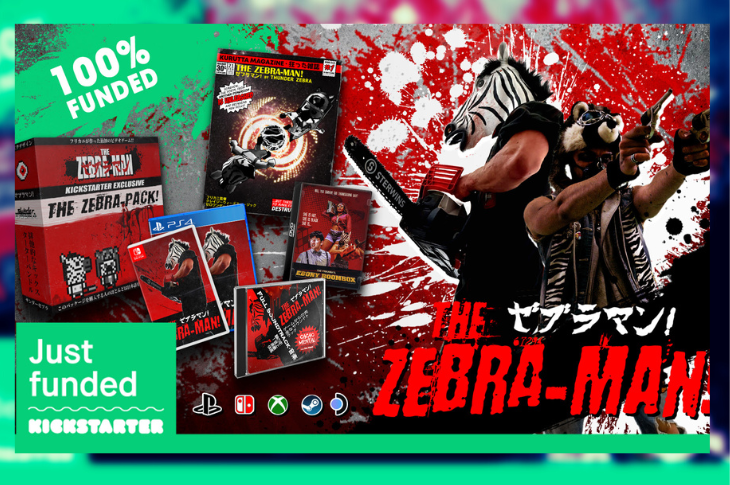 The Zebra-Man! alcanza financiación en Kickstarter y fija nuevas metas