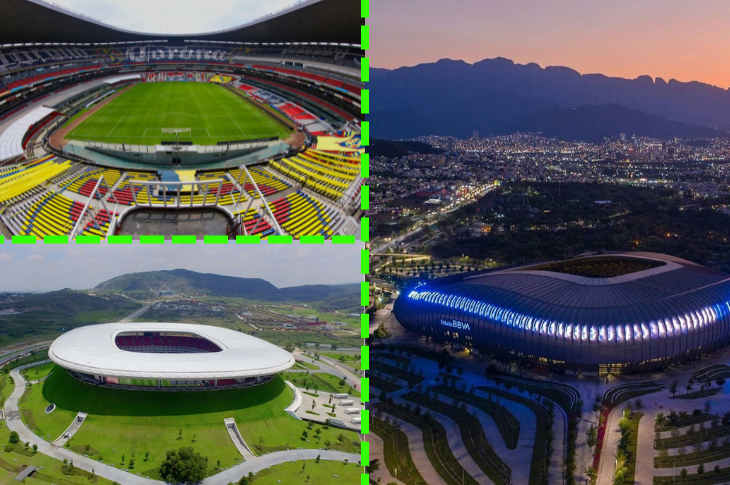 Copa Mundial de Futbol de 2026 sedes de México