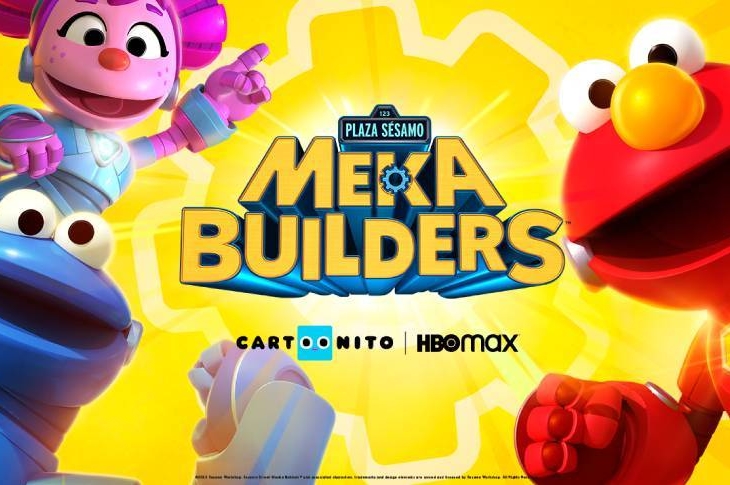 Plaza Sésamo Meka Builders llega a HBO Max y a Cartoonito