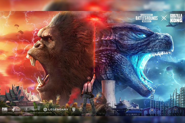 Godzilla vs Kong y todo lo nuevo en la versión 1.4 de PUBG Mobile