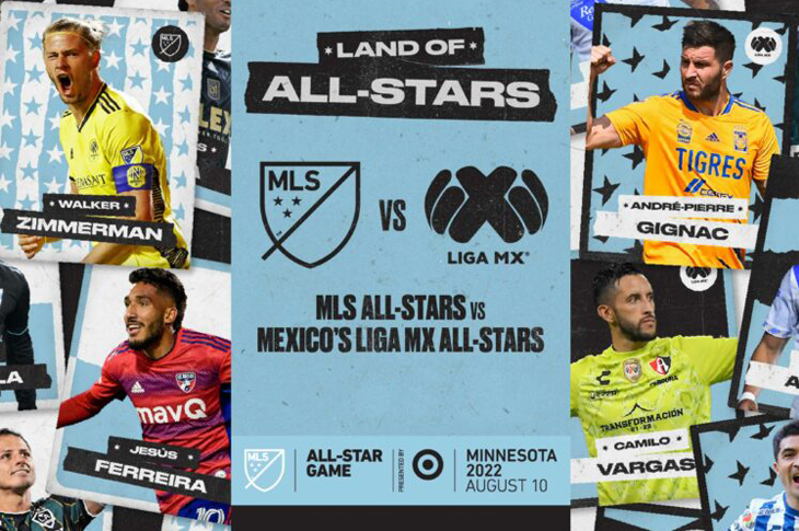 All Stars Game 2022 Canales de TV para ver la Liga MX vs MLS