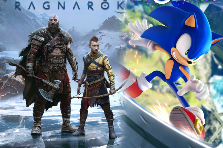 Estrenos de videojuegos noviembre 2022 God of War Ragnarok, Sonic Frontiers y más