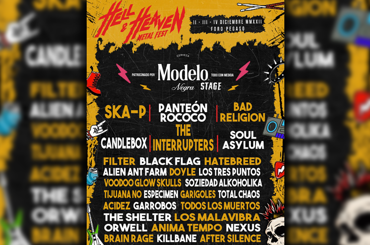 Hell and Heaven 2022 El festival más variado de rock, metal, punk y Ska en el planeta