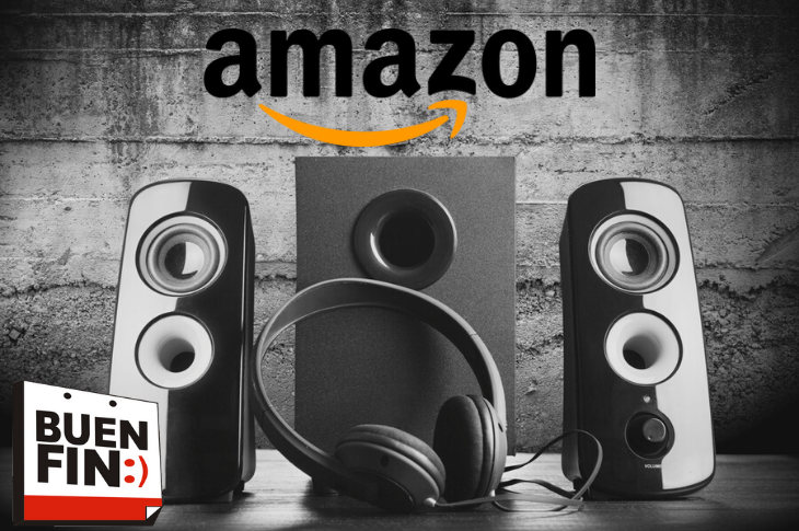 Buen fin 2021 ofertas en audífonos y bocinas en Amazon México