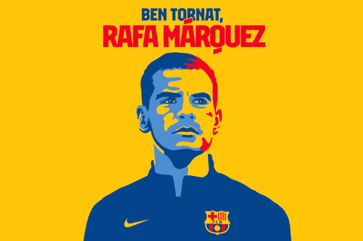 Rafa Márquez llega al Barcelona como entrenador
