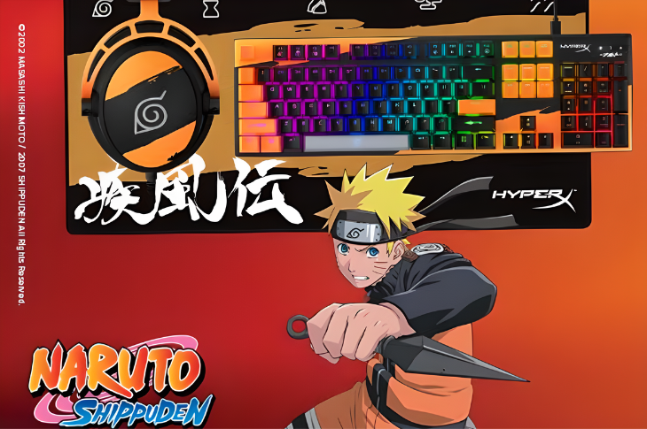 HyperX lanza Naruto Shippuden Gaming Collection