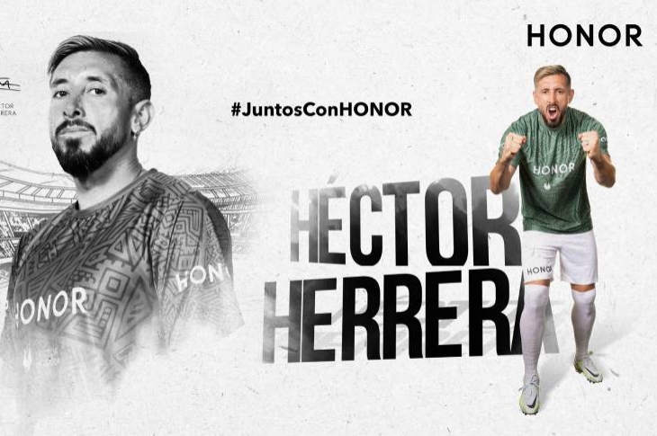 Gana un smartphone con HONOR y Héctor Herrera