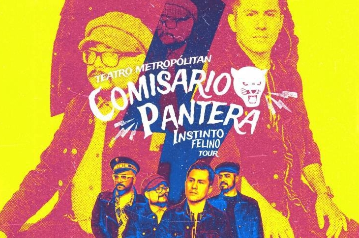 Comisario Pantera presentará en el Teatro Metropólitan su nuevo álbum Instinto Felino 
