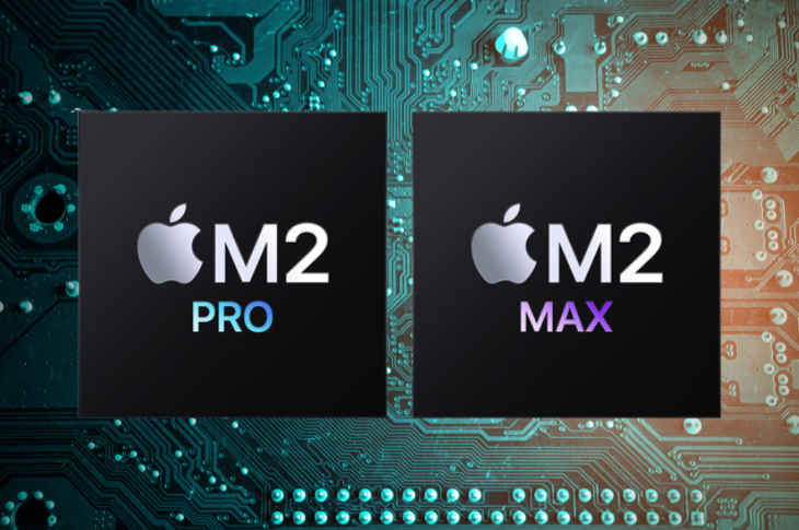 Apple: nuevos chips M2 Pro y M2 Max de última generación