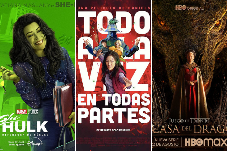Top 10 series y películas más vistas en México en agosto 2022