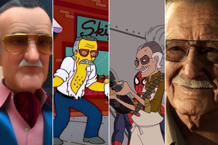 Todos los cameos de Stan Lee en cine, tv, videojuegos y cómics