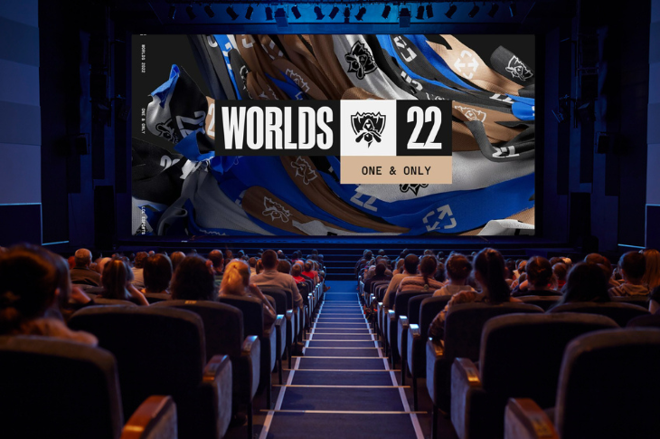 Worlds 2022 la gran final llega a los cines