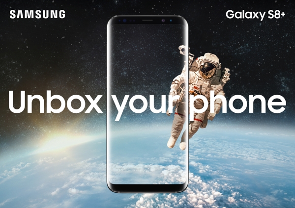 samsung galaxy S8+ unbox your phone