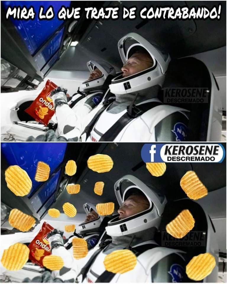 Memes del lanzamiento de Space X