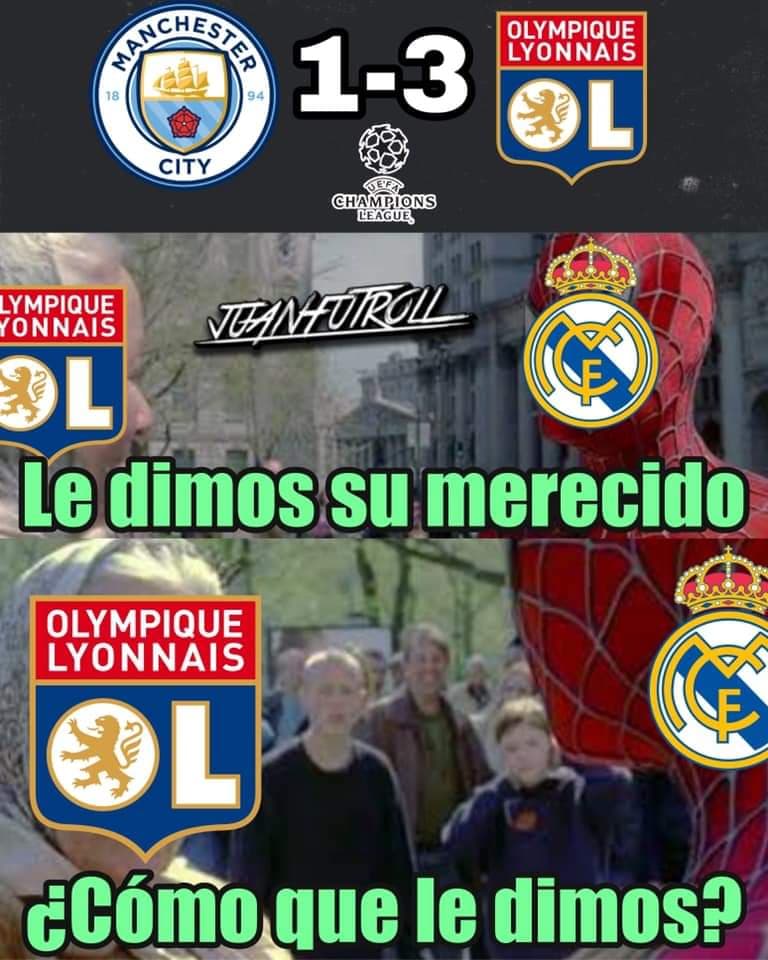 Memes de los cratos de final de la Champions League
