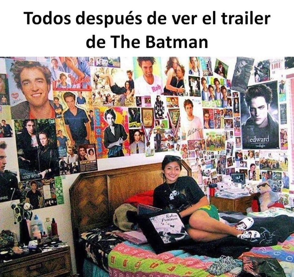 Memes del trailer de Batman de Robert Pattinson