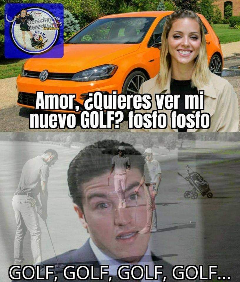 Memes de Samuel García y el Golf