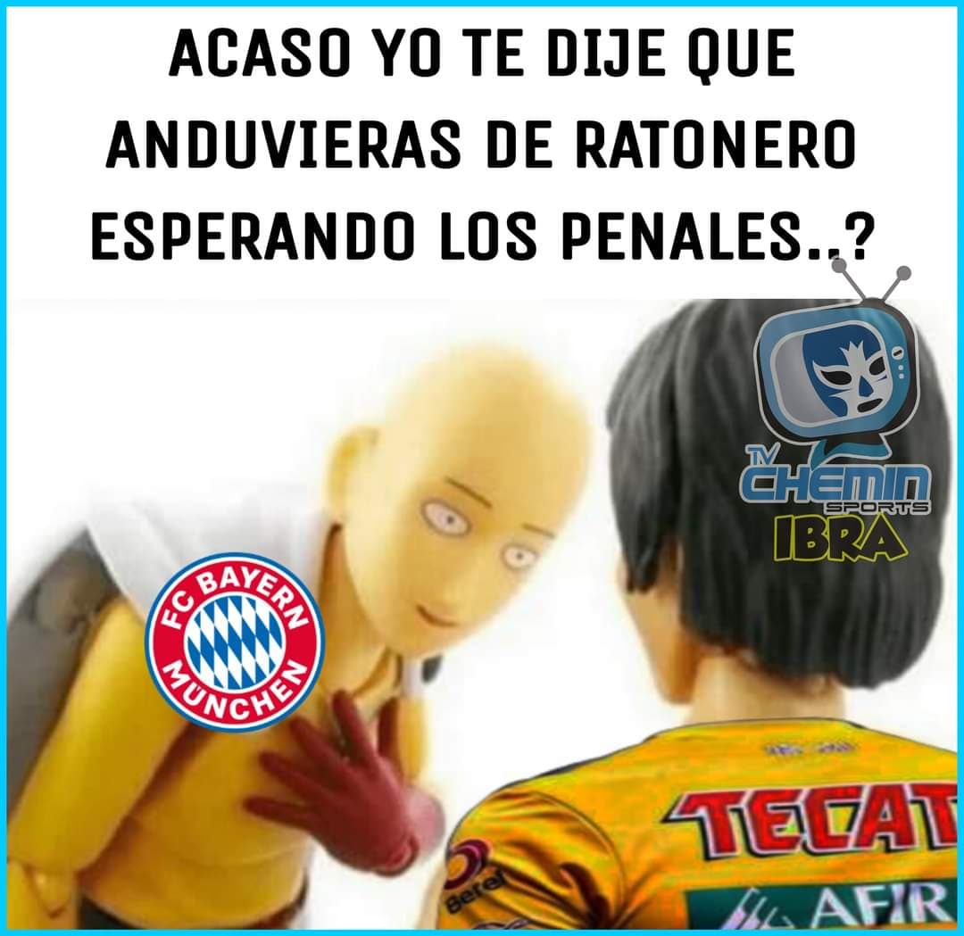 Memes de Tigres vs Bayern Munich
