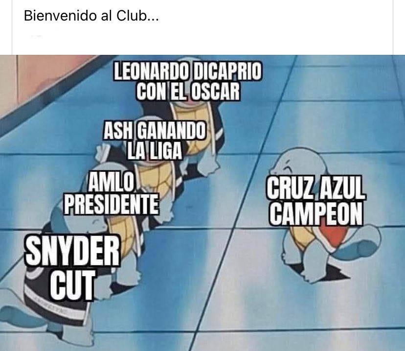 Memes del Cruz Azul Campeón de Liga MX