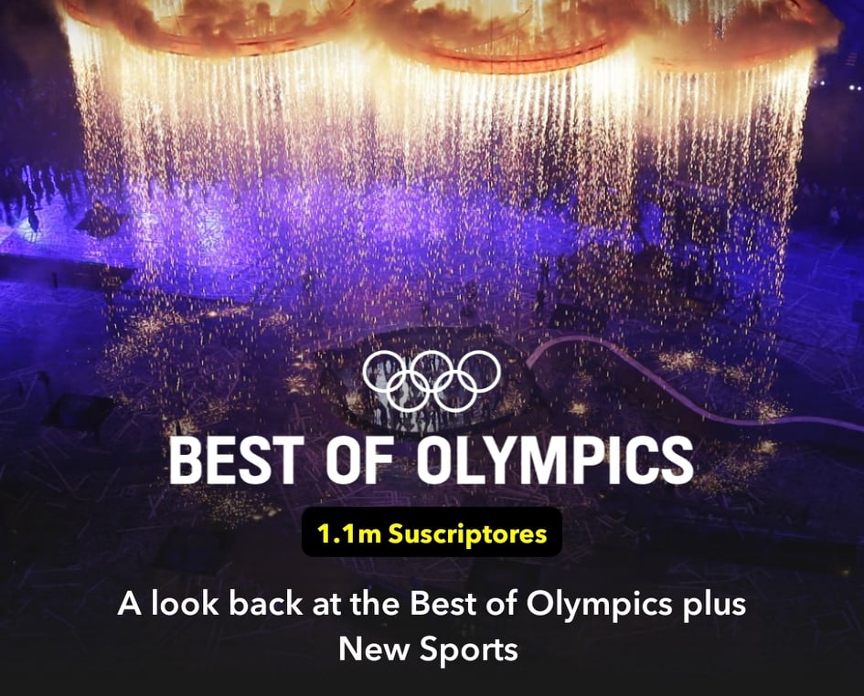 Disfruta los Juegos Olímpicos con la Realidad Aumentada de Snapchat