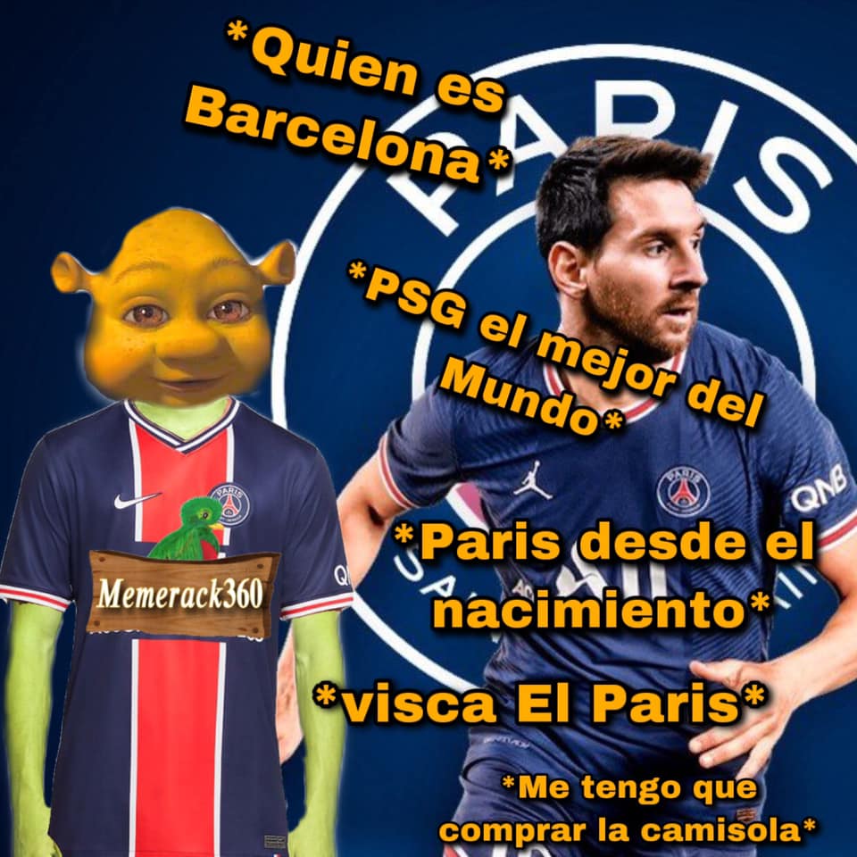 Messi llega al PSG