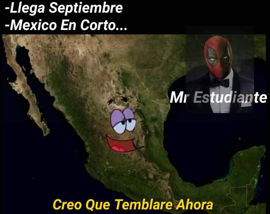 Memes del sismo en México