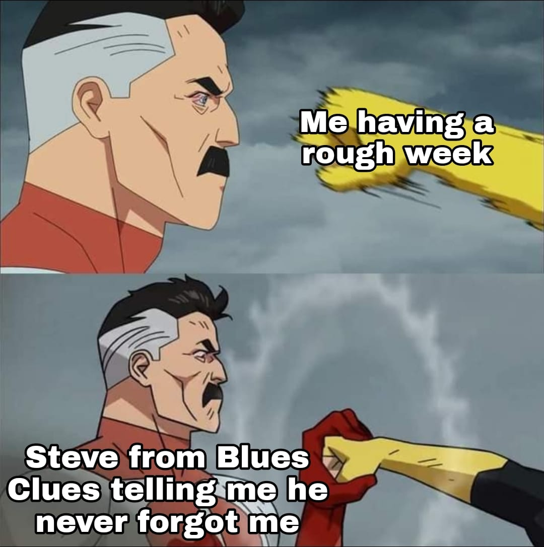 Memes de Steve de Las Pistas de Blue