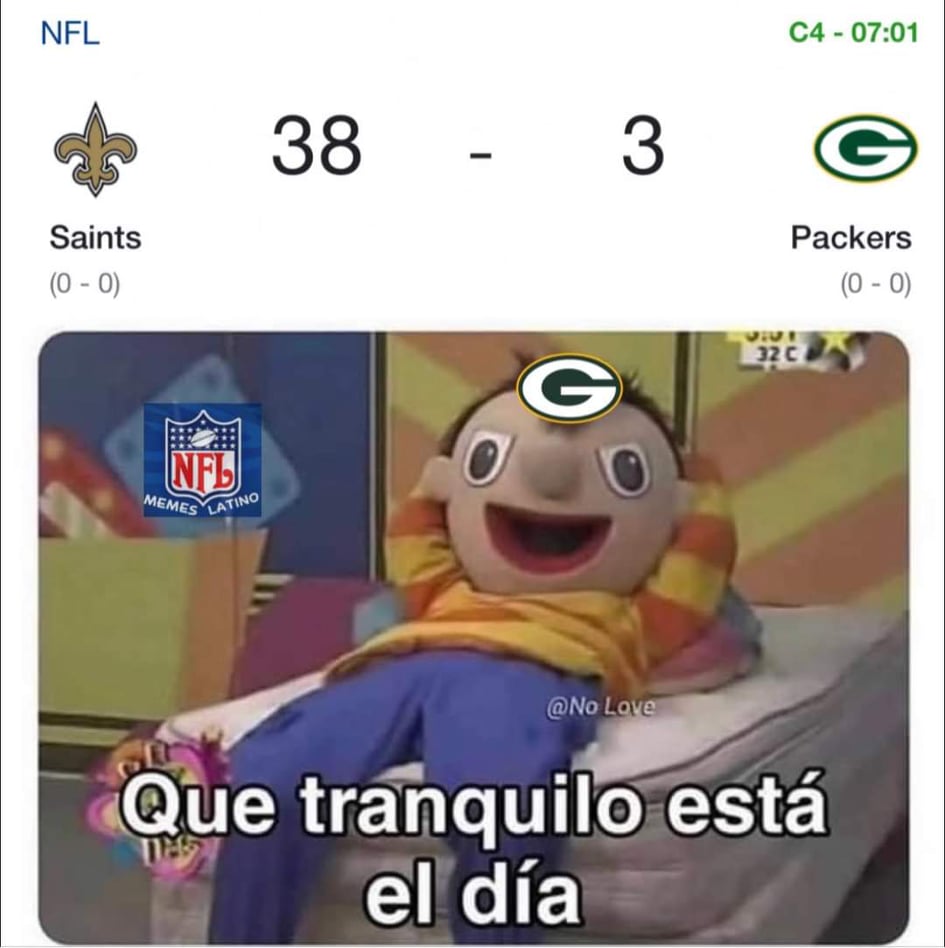 Memes de la NFL, Semana 1