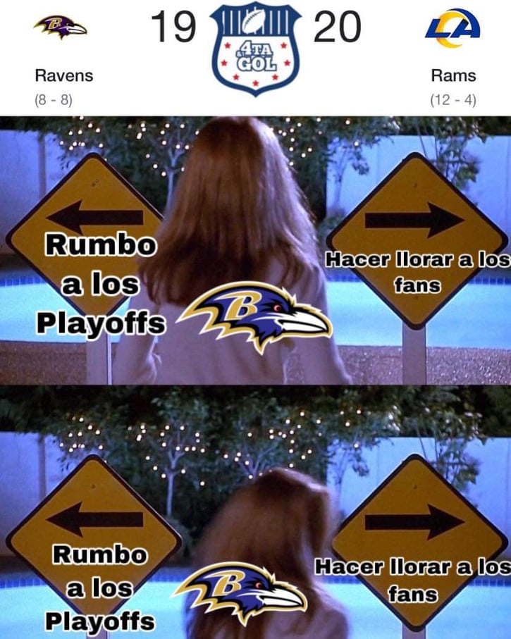 Memes de la Semana 17 de la NFL