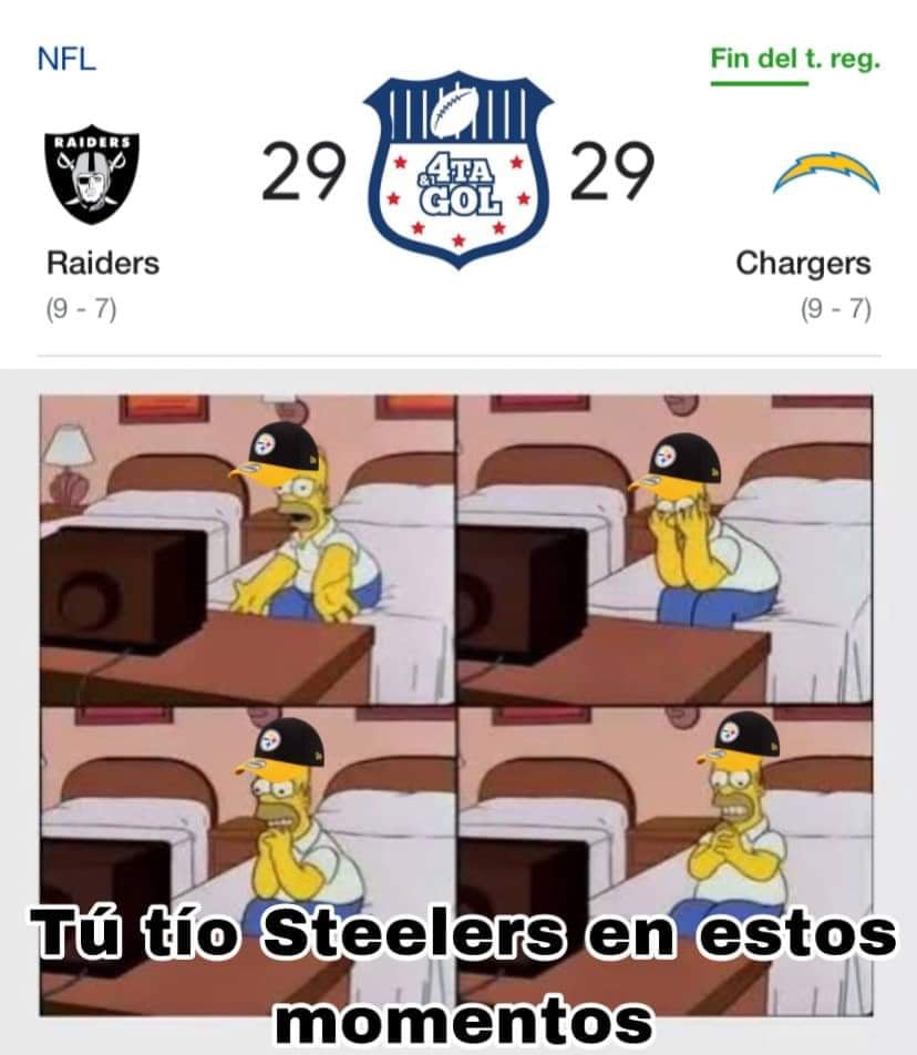 Memes de la Semana 18 de la NFL