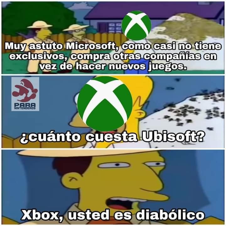 Memes de Xbox compra Activision Blizzard