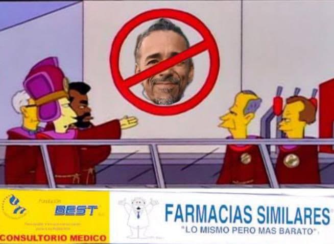 Memes de Rubén Albarran vs Dr. Simi