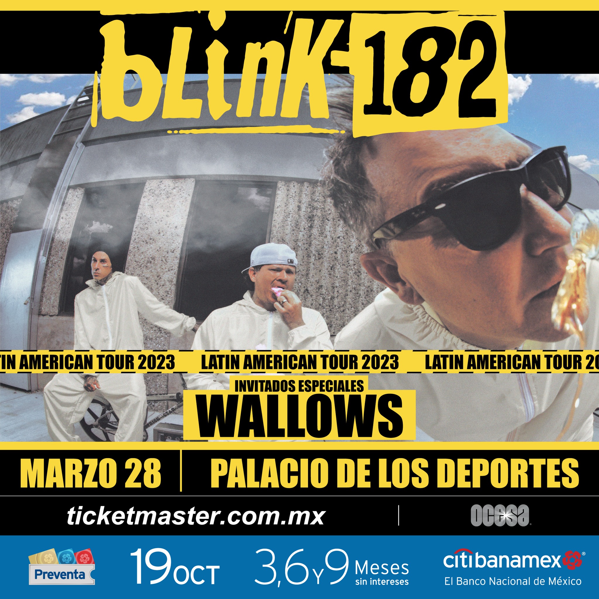 ¡Blink 182 regresa a México con Tom DeLonge! Aquí todos los detalles
